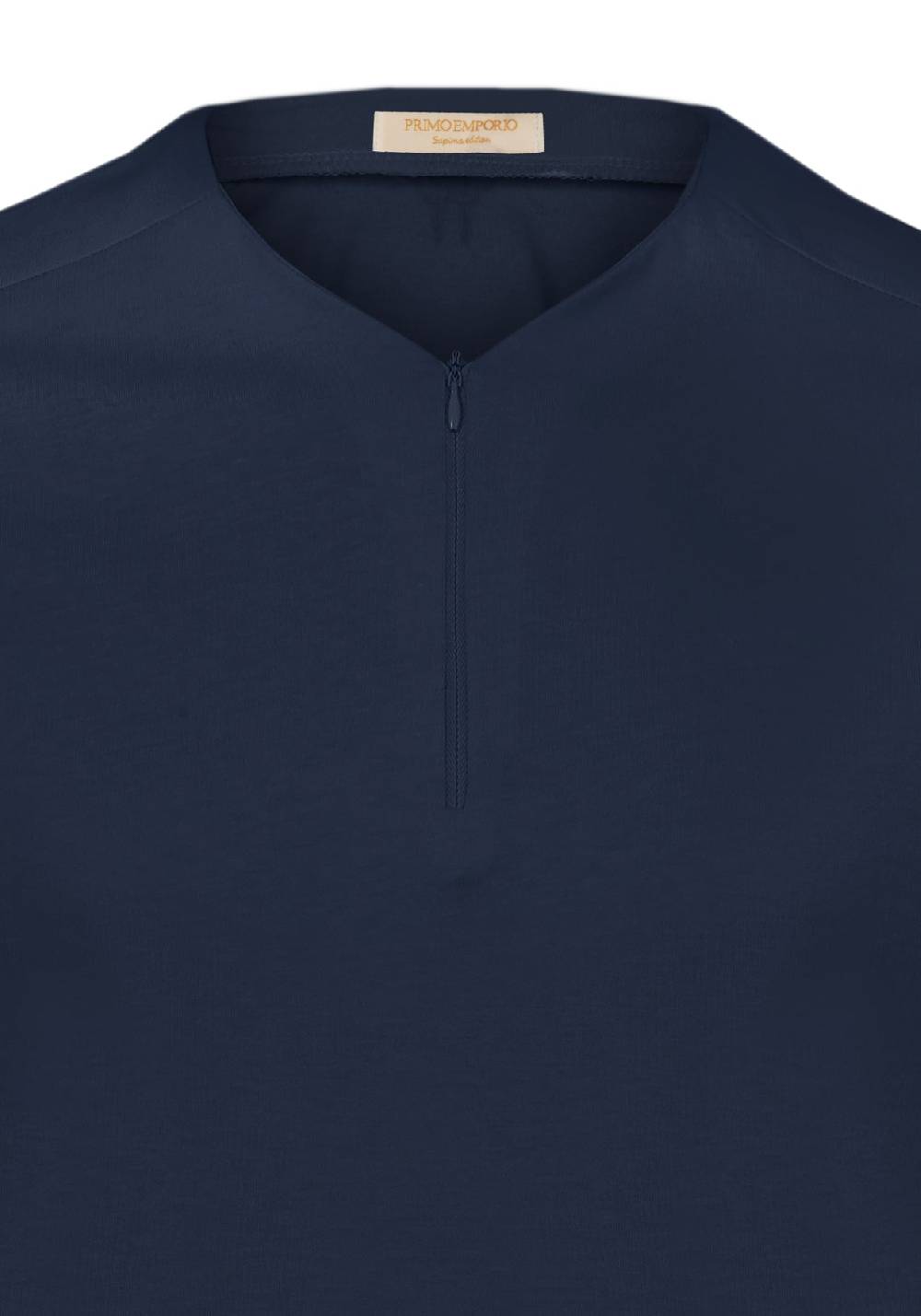 Primo Emporio T-shirt con zip mezza manica Online