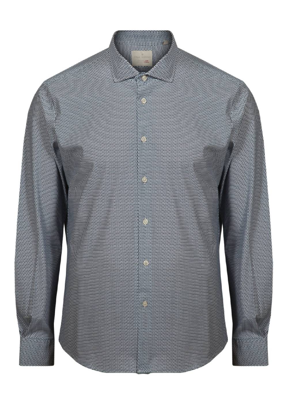 Primo Emporio Camicia in Poliammide Micro Fantasia Saldi