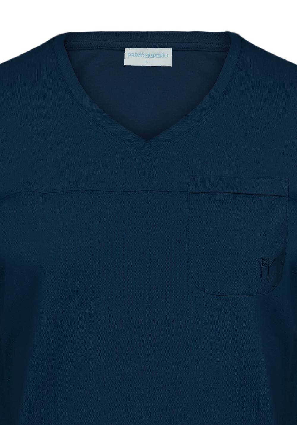 Primo Emporio T-shirt scollo a V con taschino Nuovo