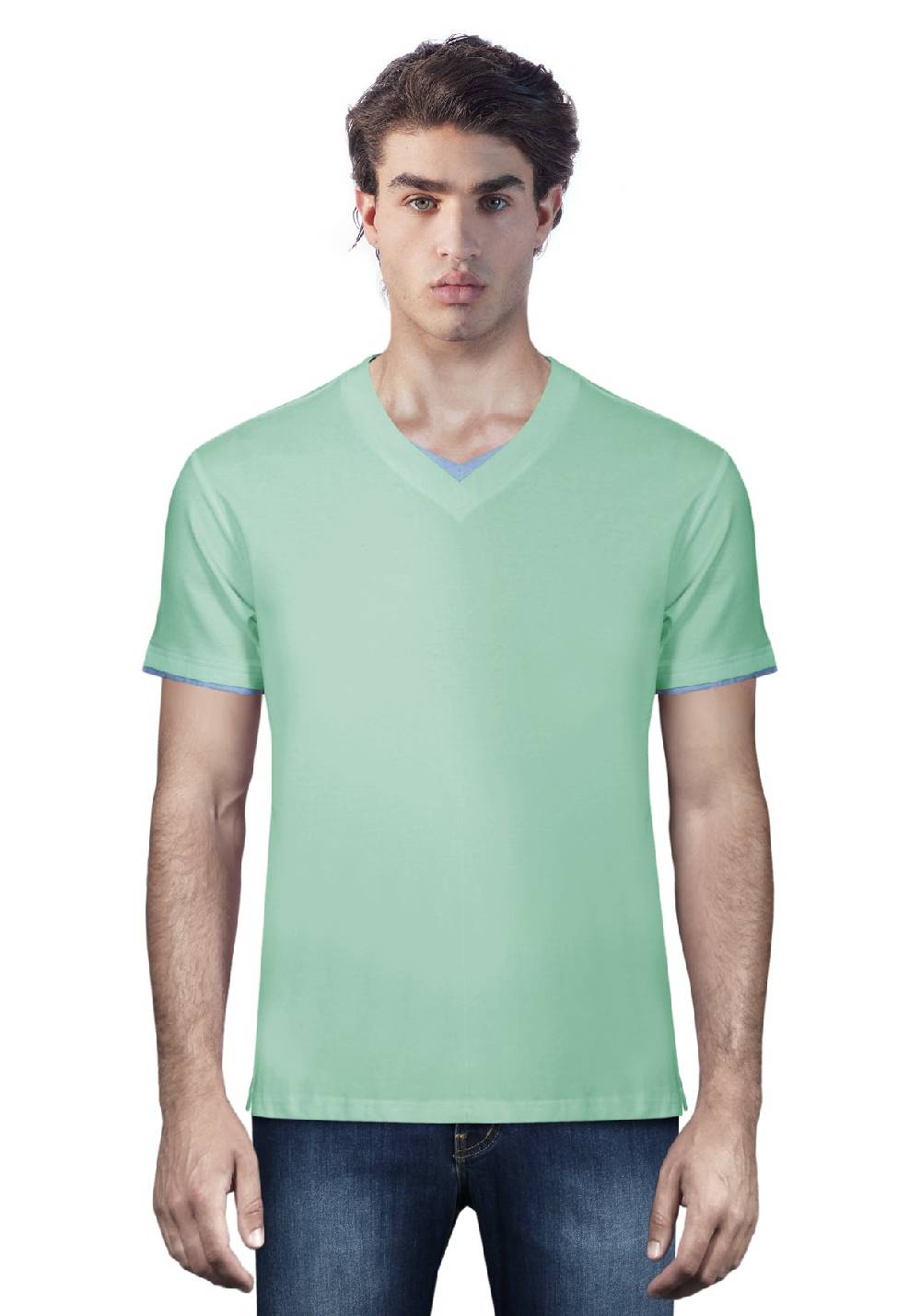 Primo Emporio T-shirt mezza manica con contrasto Spedizione Gratuita