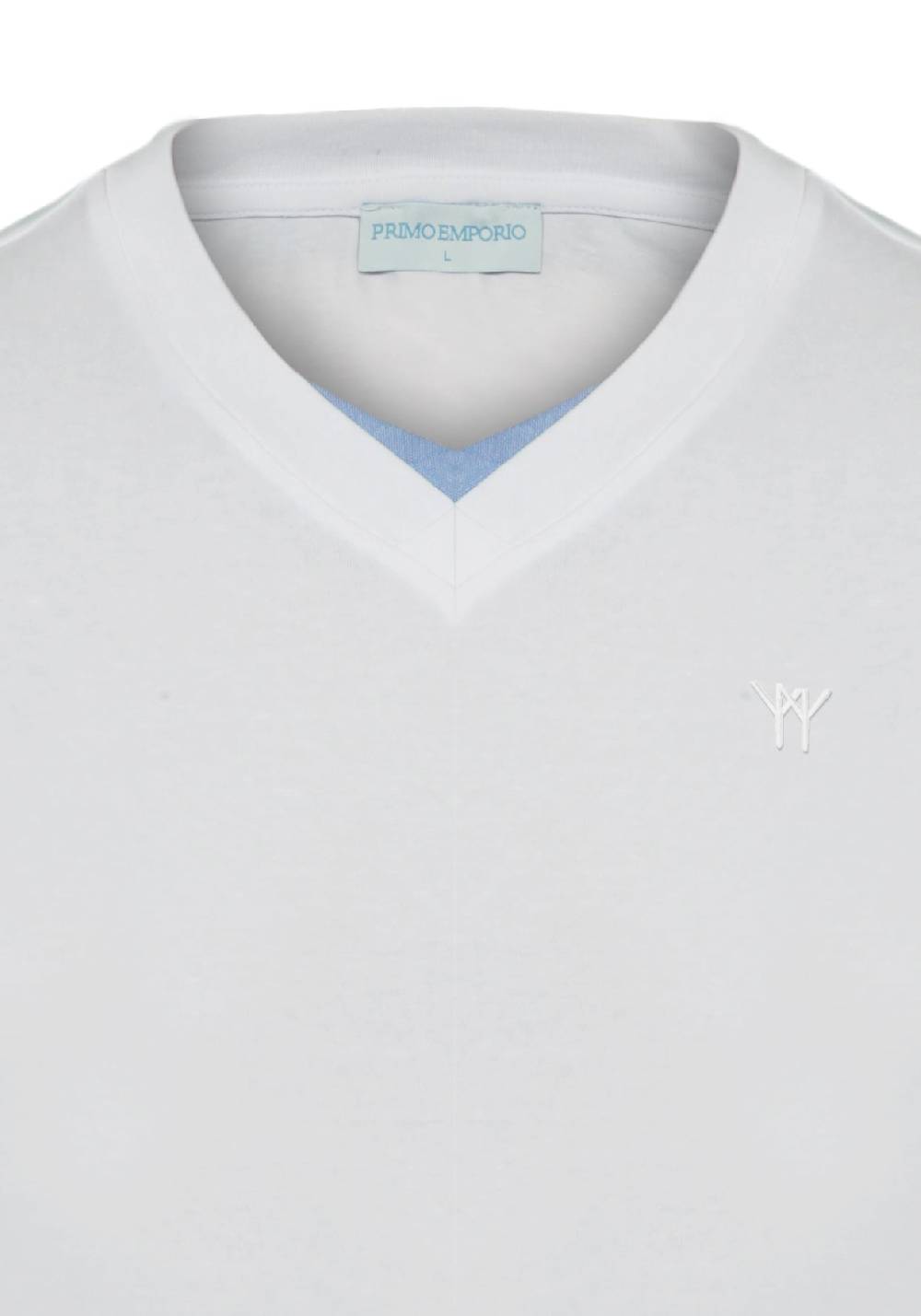 Primo Emporio T-shirt mezza manica con contrasto Pezzi Unici
