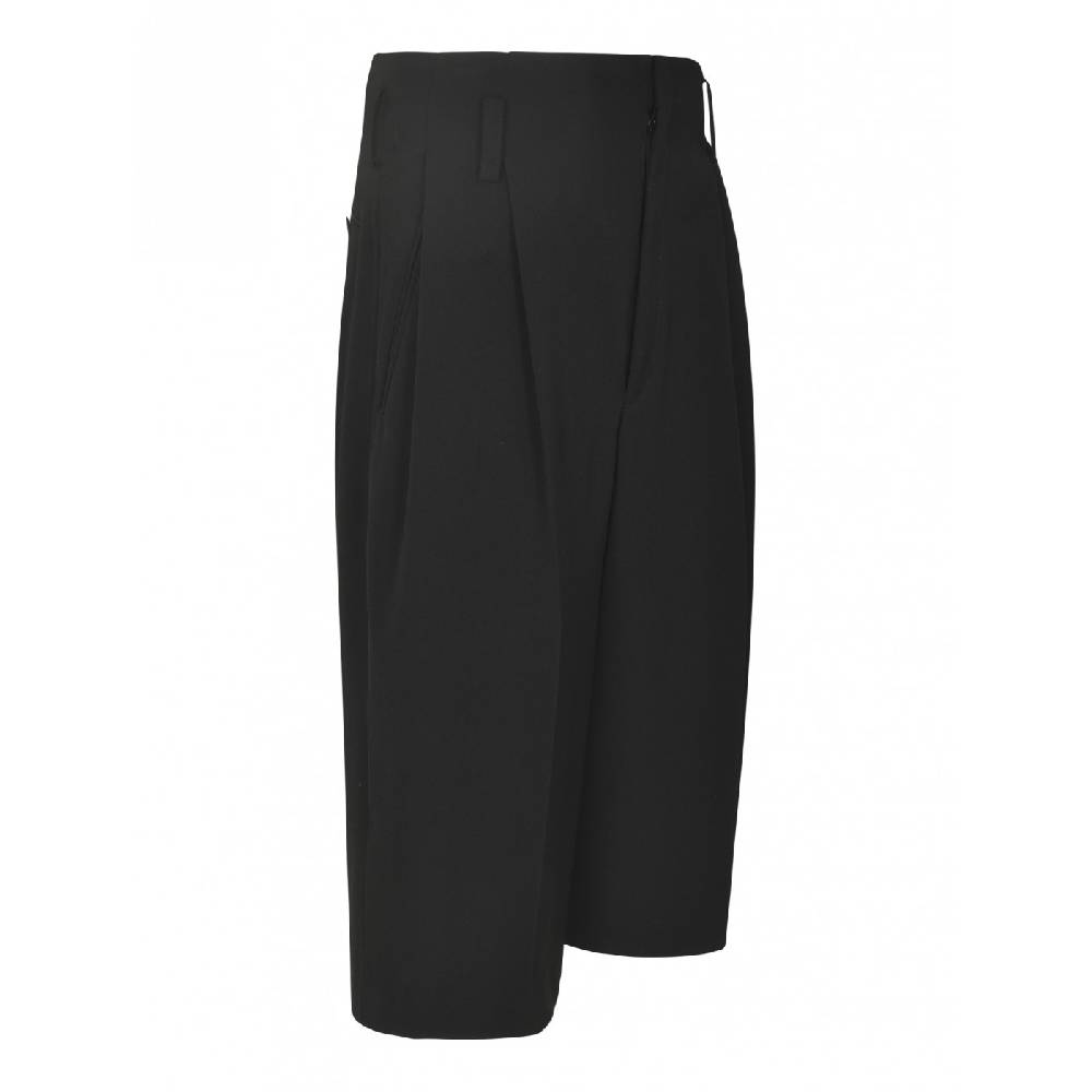 Y&#039;S YOHJI YAMAMOTO Bermuda con pences Promozione Limitata