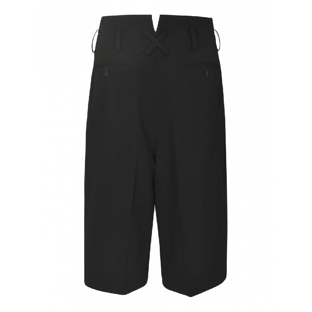 Y&#039;S YOHJI YAMAMOTO Bermuda con pences Promozione Limitata