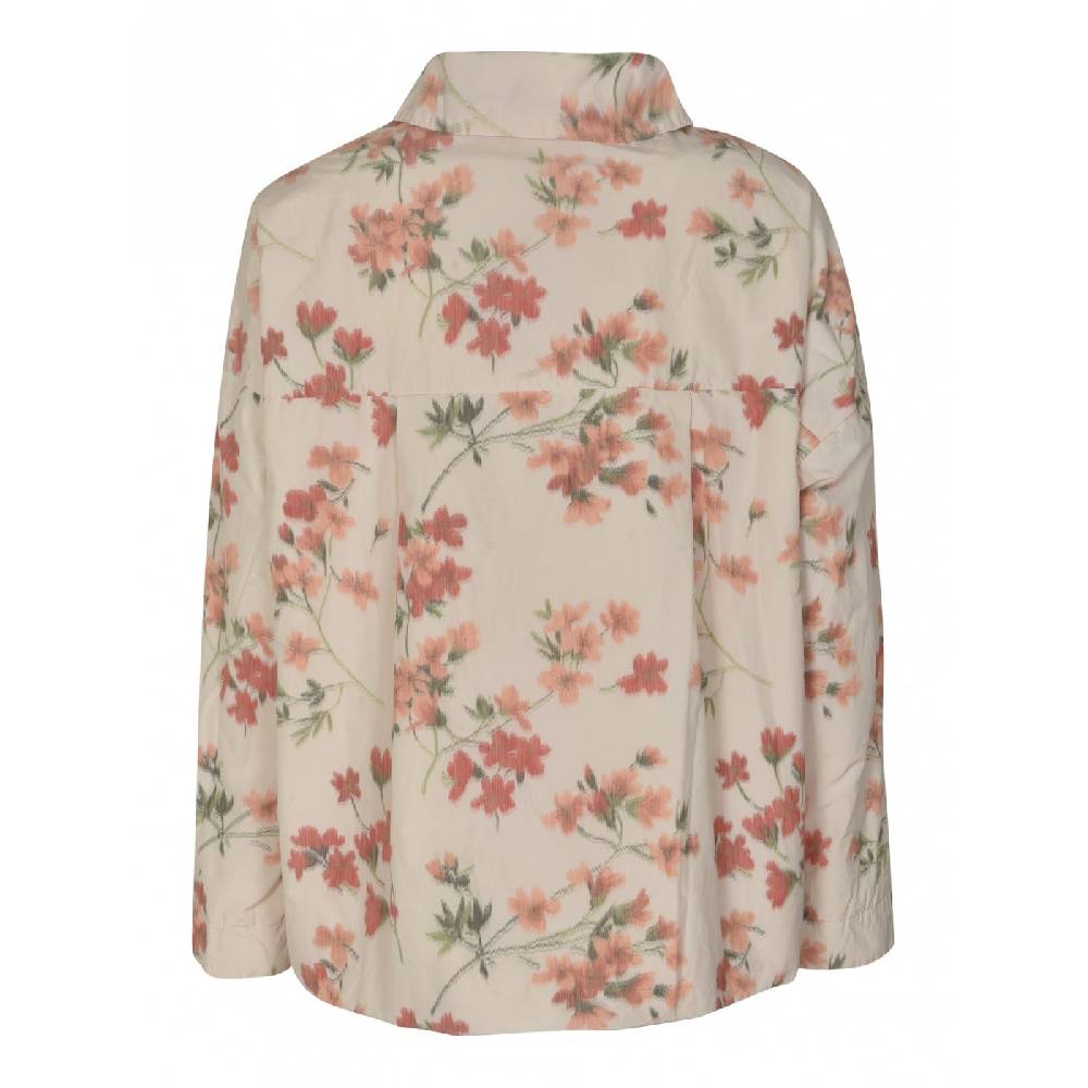 CASEY CASEY Giacca collo camicia fantasia fiori Consegna Veloce