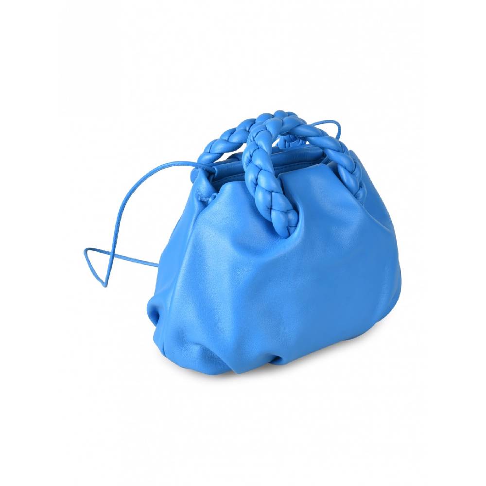 HEREU Bombon braided handle pleated crossbody I Più Venduti