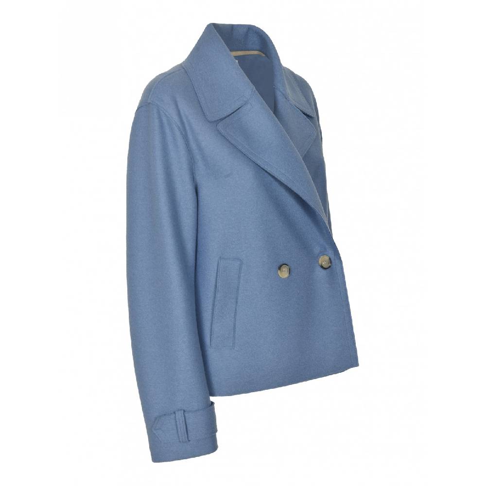 HARRIS WHARF LONDON Peacoat Promozione Limitata