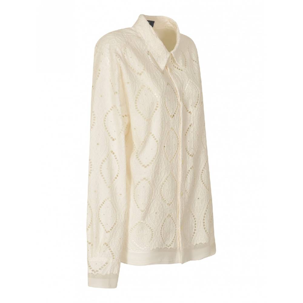Y&#039;S YOHJI YAMAMOTO Camicia pizzo over Fino al 60% di sconto