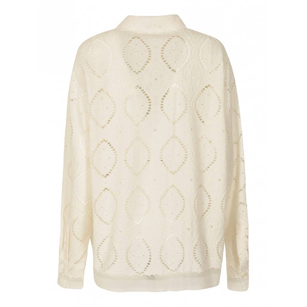 Y&#039;S YOHJI YAMAMOTO Camicia pizzo over Fino al 60% di sconto