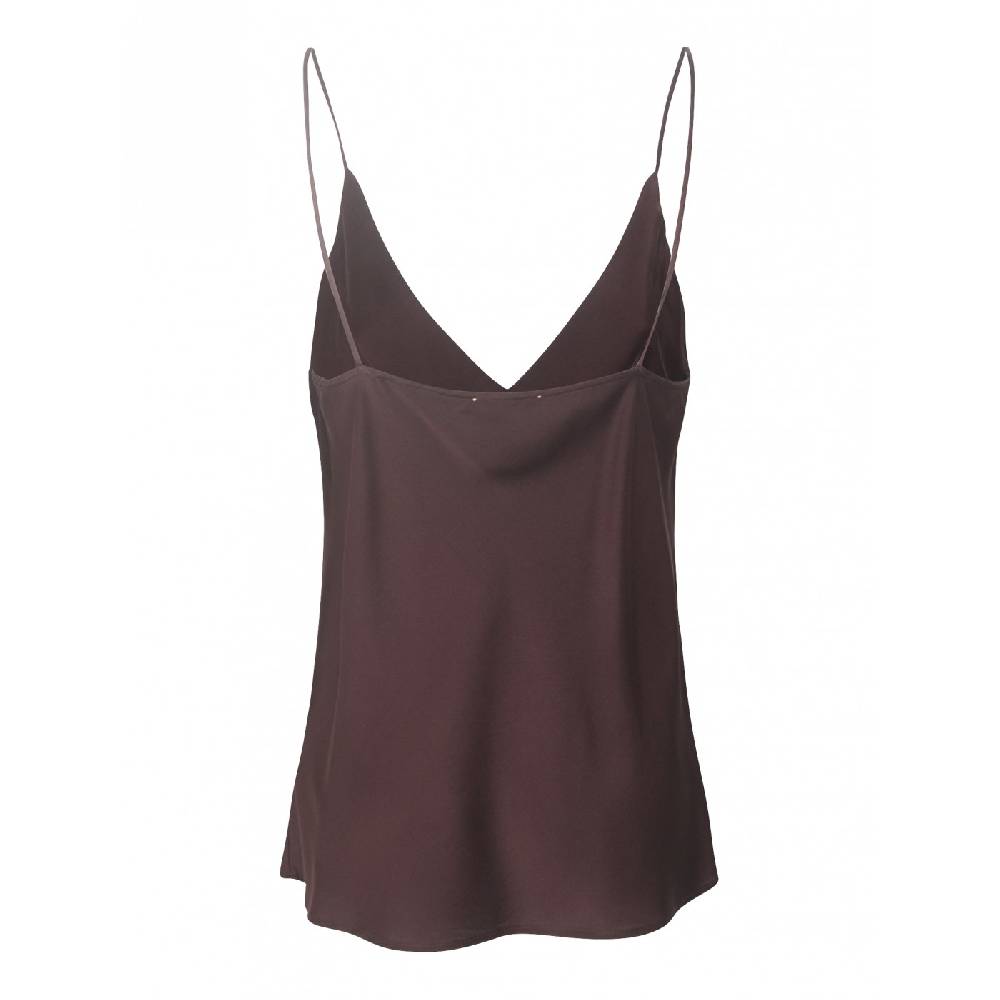 FORTE FORTE Top spallina ras seta strech Prezzo basso