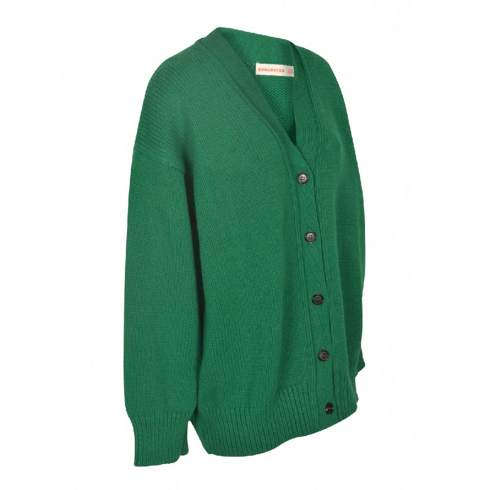 & DAUGHTER Caragh cardigan scollo v Sostegno trimestrale