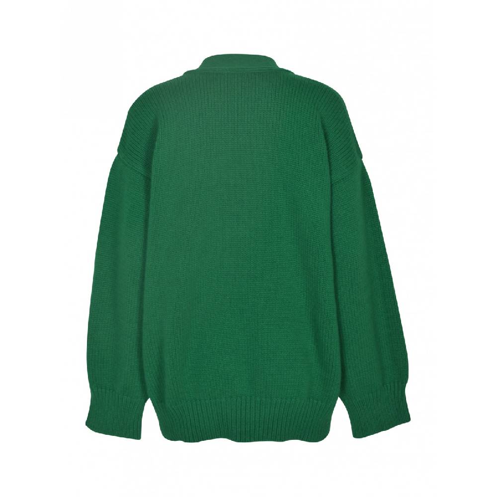 & DAUGHTER Caragh cardigan scollo v Sostegno trimestrale