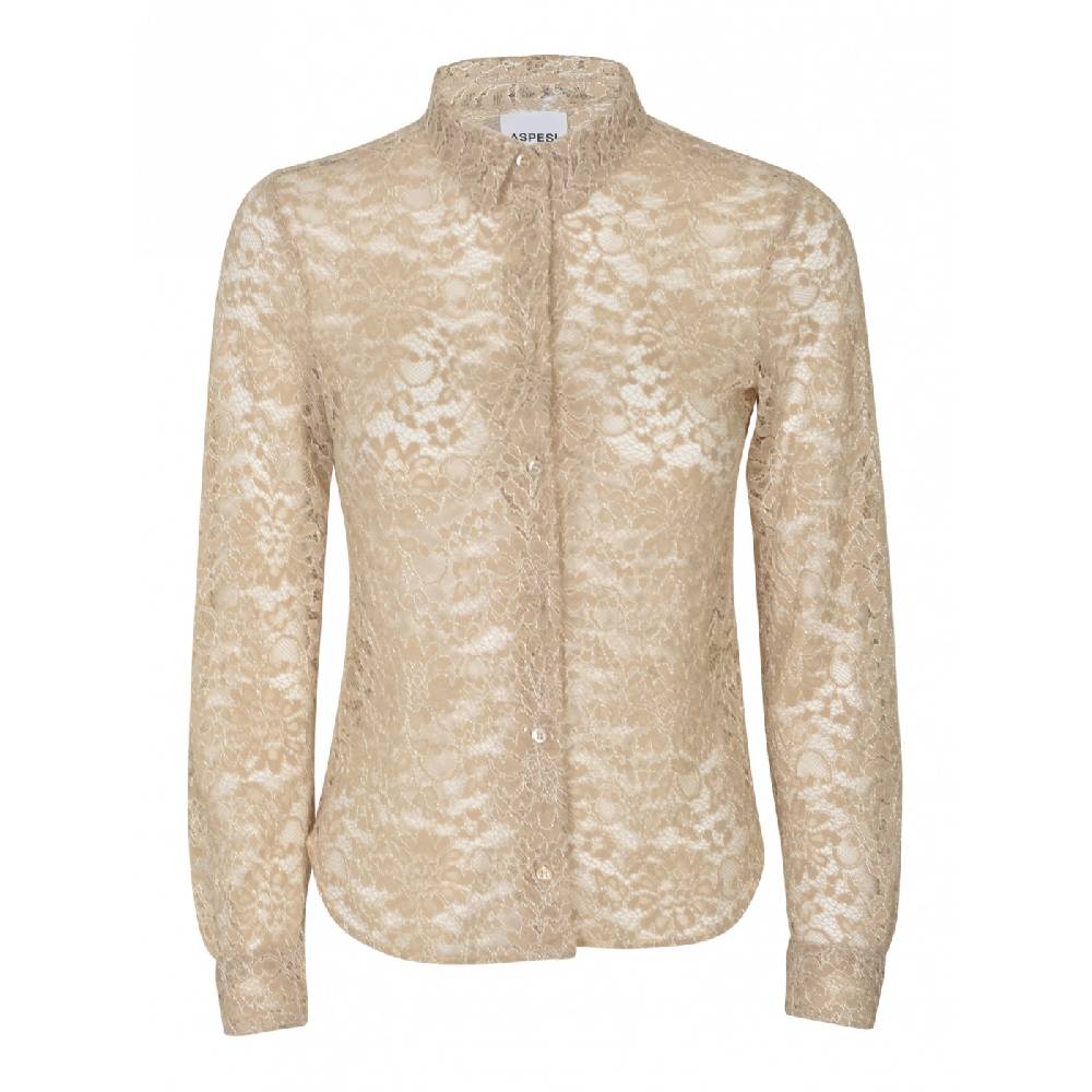ASPESI Camicia slim pizzo Qualità Garantita