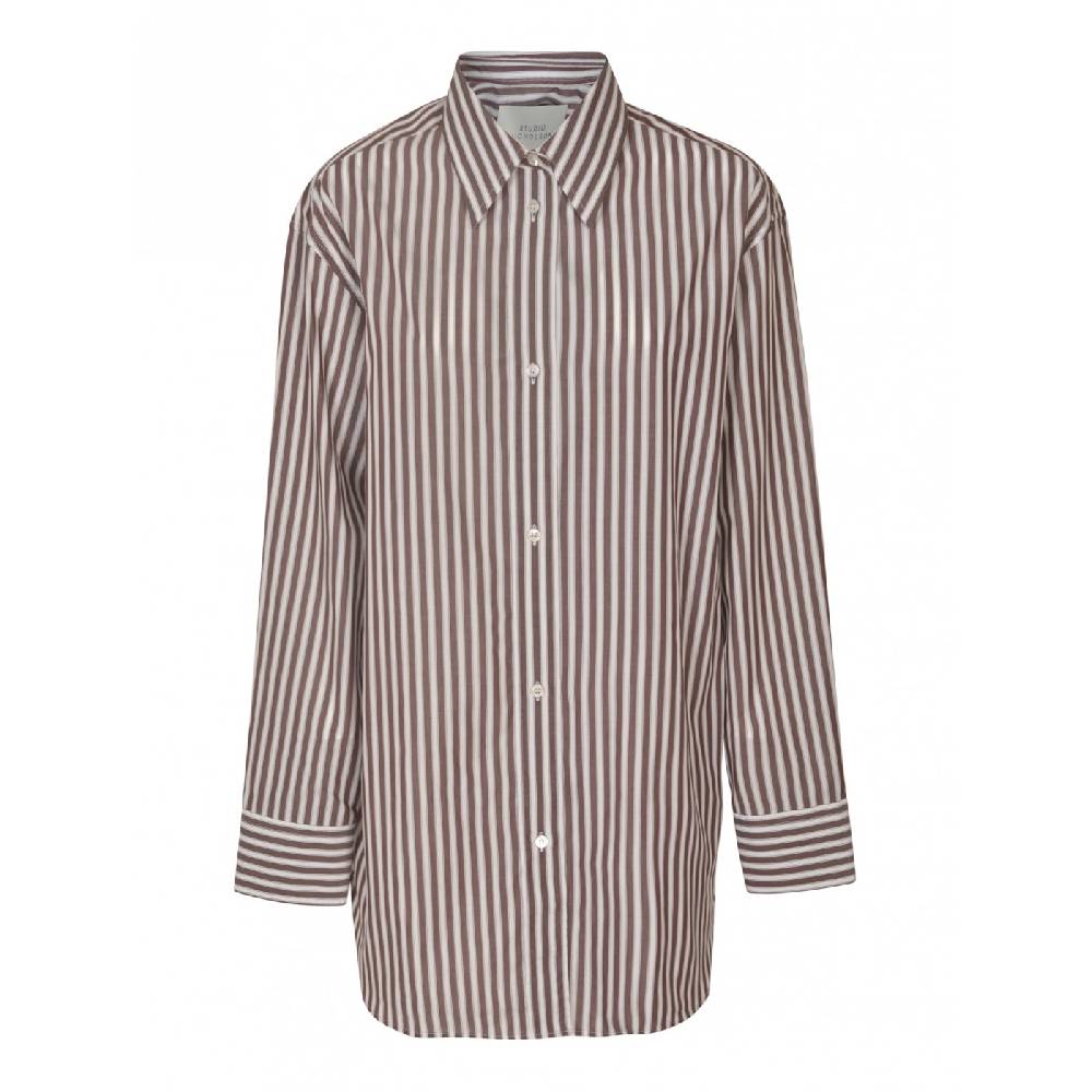 STUDIO NICHOLSON Camicia over a righe Online