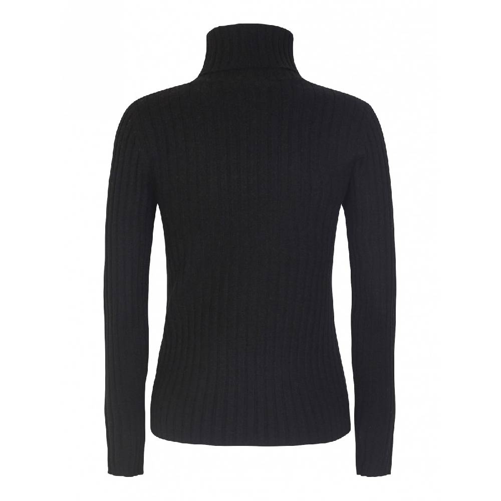  Dolcevita costa piatta manica lunga Moda