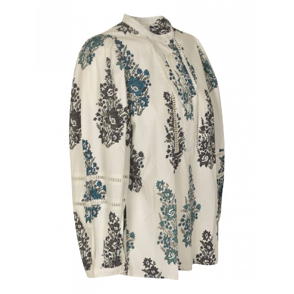 ANTIK BATIK Camicia manica sbuffo fantasia Saldi Di Fabbrica