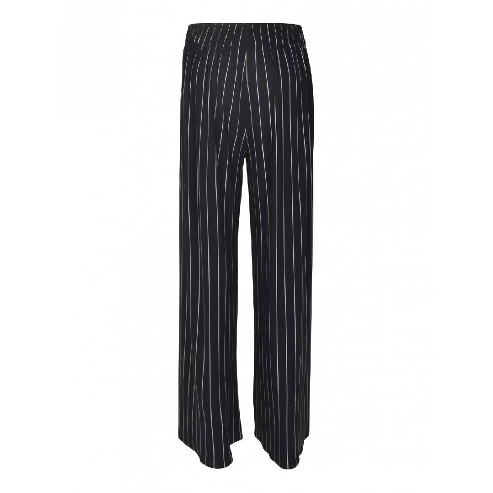 NORMA KAMALI Pantaloni gamba larga elastico in vita Spedizione gratuita