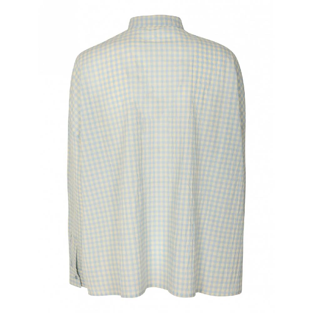 APUNTOB Camicia quadretti over Grande vendita