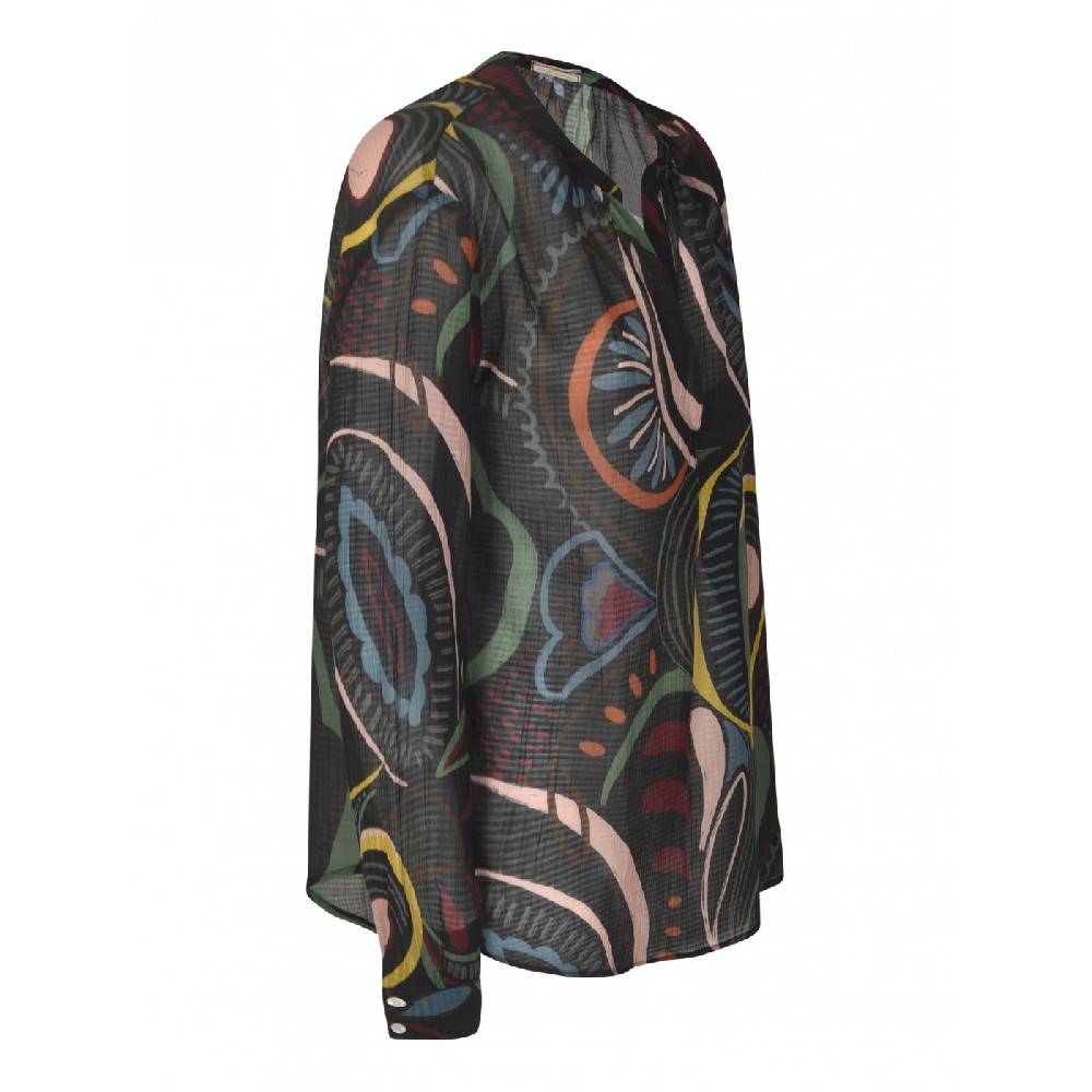MASSIMO ALBA Blusa collo coreana Offerta Pasqua