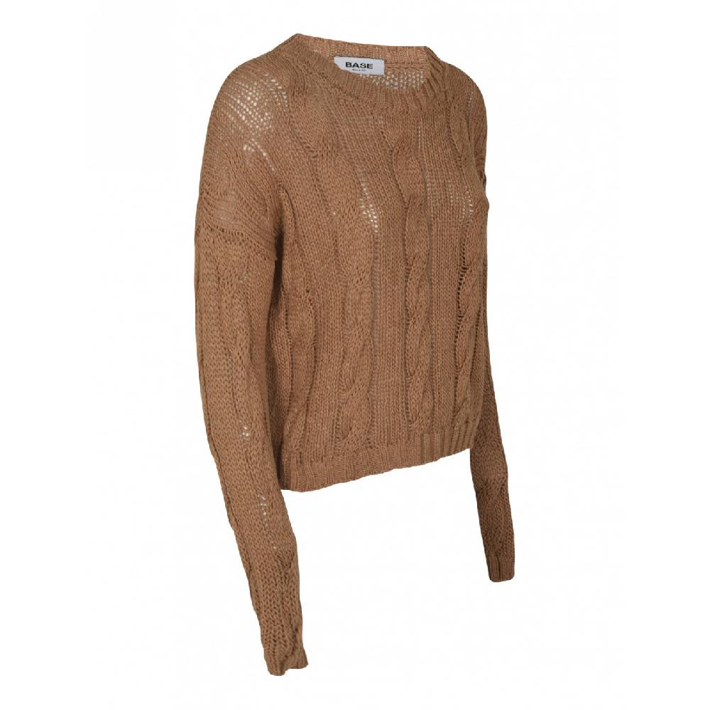 BASE Maglia girocollo trecce Offerta San Valentino