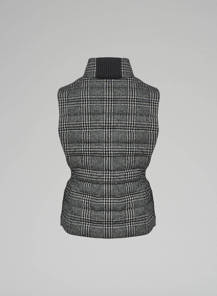 Lorena Antoniazzi GILET IMBOTTITO IN LANA E ALPACA Enormi risparmi