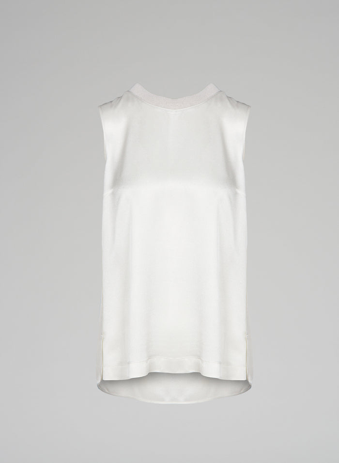 Lorena Antoniazzi TOP IN TWILL DI SETA I Più Venduti
