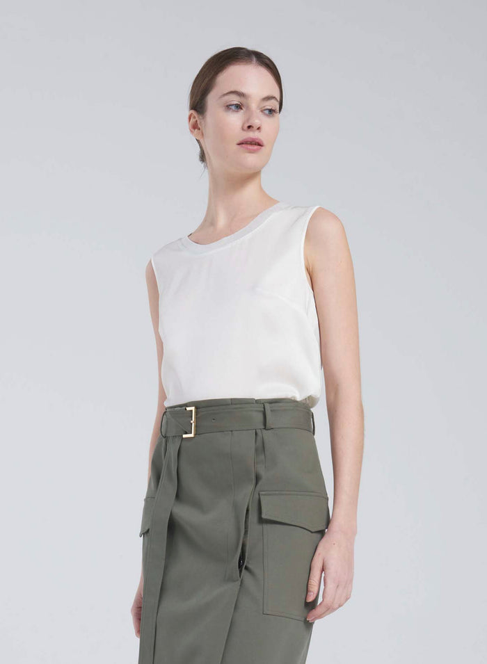 Lorena Antoniazzi TOP IN TWILL DI SETA I Più Venduti