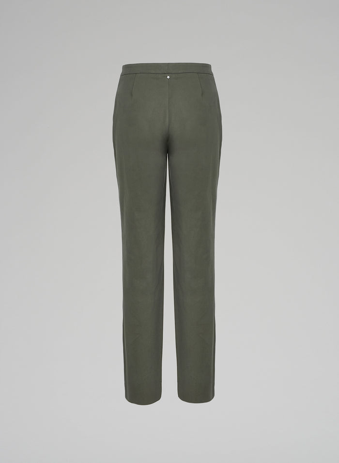 Lorena Antoniazzi PANTALONI IN COTONE STRETCH 2025