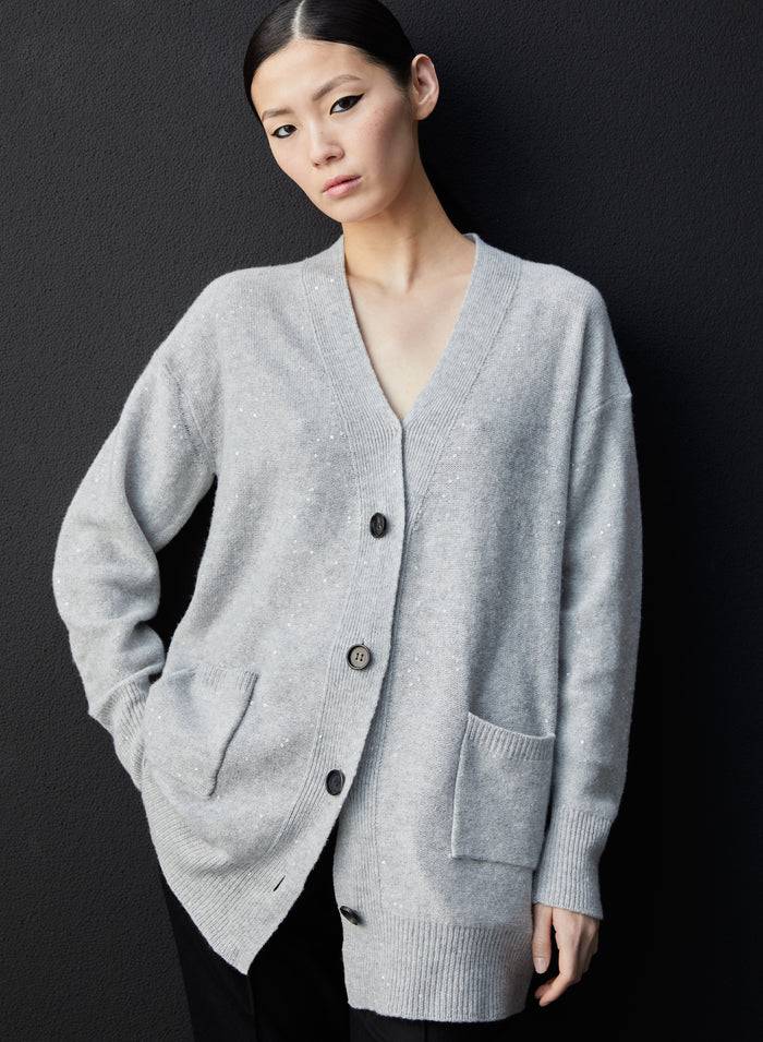 Lorena Antoniazzi CARDIGAN IN MAGLIA Qualità Garantita
