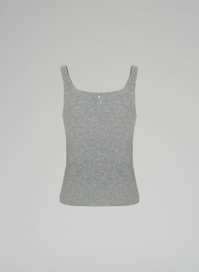 Lorena Antoniazzi TOP IN MAGLIA Acquista Ora