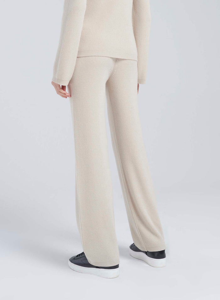 Lorena Antoniazzi PANTALONI IN MAGLIA Black Friday Prezzi