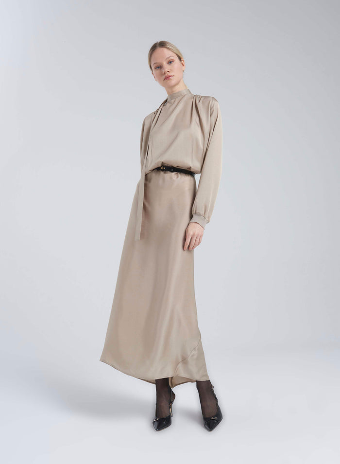 Lorena Antoniazzi ABITO IN TWILL DI SETA Shopping Online