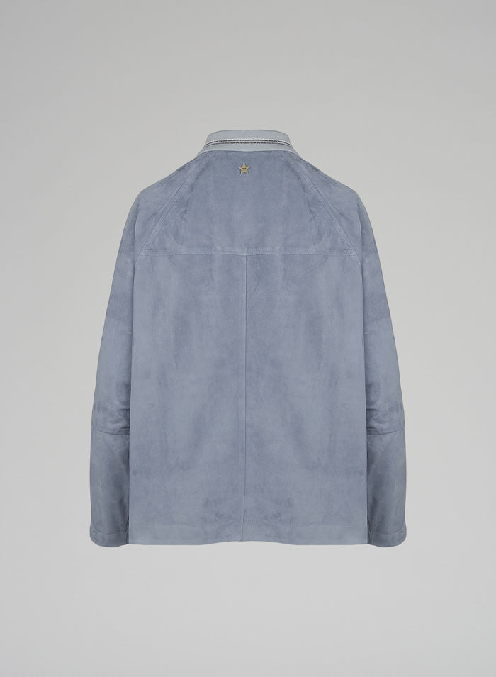 Lorena Antoniazzi BOMBER IN SUEDE Vendite Flash