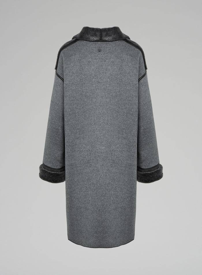 Lorena Antoniazzi CAPPOTTO IN MONTONE Sconto