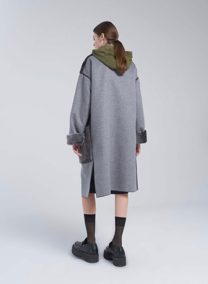 Lorena Antoniazzi CAPPOTTO IN MONTONE Sconto