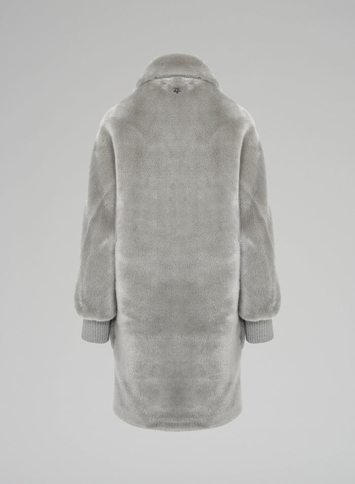 Lorena Antoniazzi CAPPOTTO IN ECOFUR Vendita