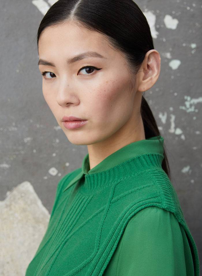 Lorena Antoniazzi GILET IN MAGLIA Online