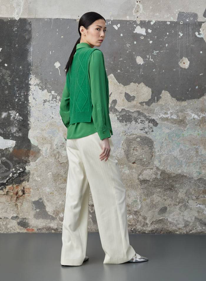 Lorena Antoniazzi CAMICIA IN CREPE DE CHINE Outlet