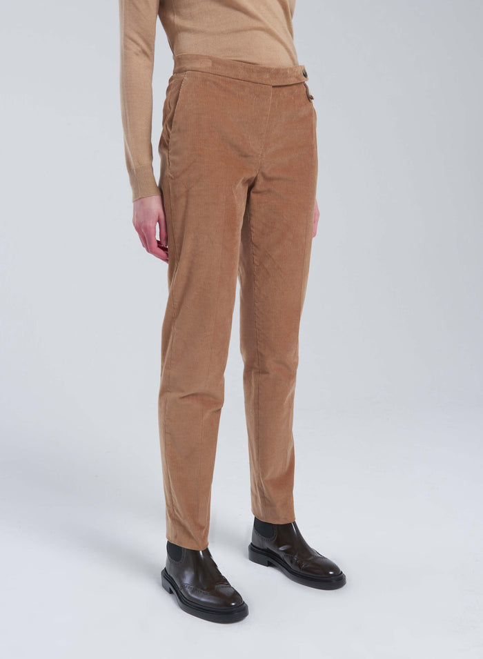 Lorena Antoniazzi PANTALONI IN CORDUROY Nuova