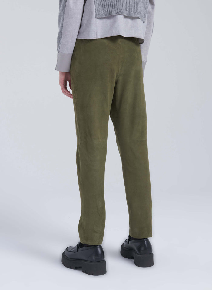 Lorena Antoniazzi JOGGERS IN SUEDE 2025