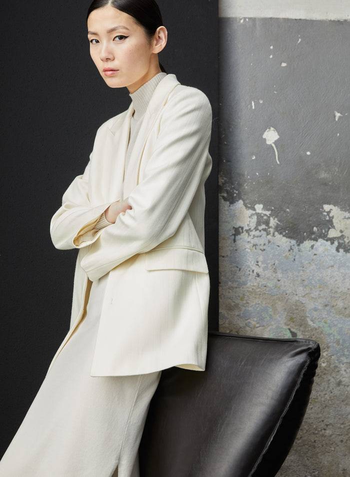 Lorena Antoniazzi GIACCA IN LANA JACQUARD Italia