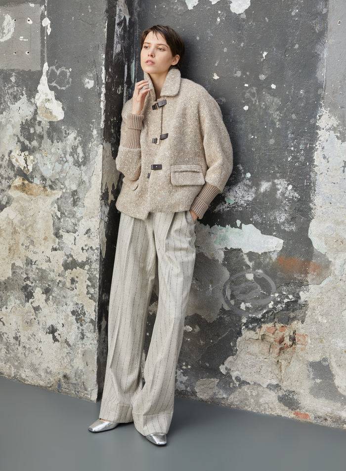 Lorena Antoniazzi PANTALONE IN LANA E CASHMERE In Linea