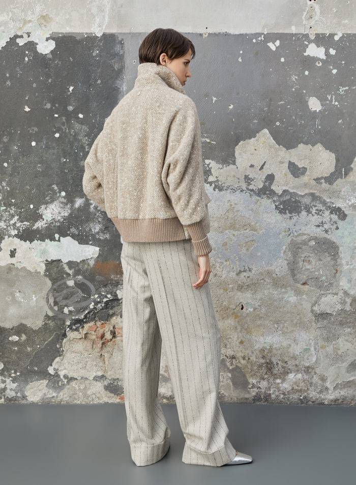Lorena Antoniazzi PANTALONE IN LANA E CASHMERE In Linea