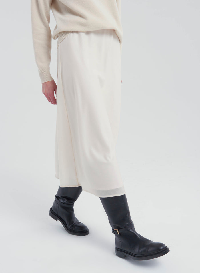 Lorena Antoniazzi GONNA MIDI IN LANA LEGGERA Promozione