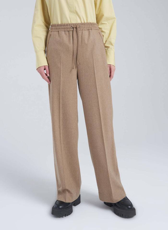 Lorena Antoniazzi PANTALONI IN FLANELLA STRETCH Acquista Ora