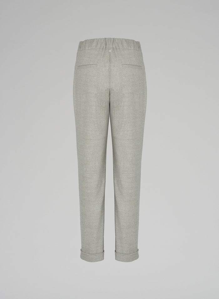 Lorena Antoniazzi JOGGERS IN FLANELLA Promozione Limitata