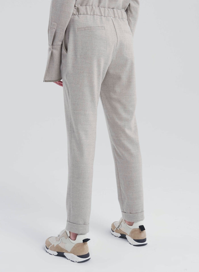 Lorena Antoniazzi JOGGERS IN FLANELLA Promozione Limitata