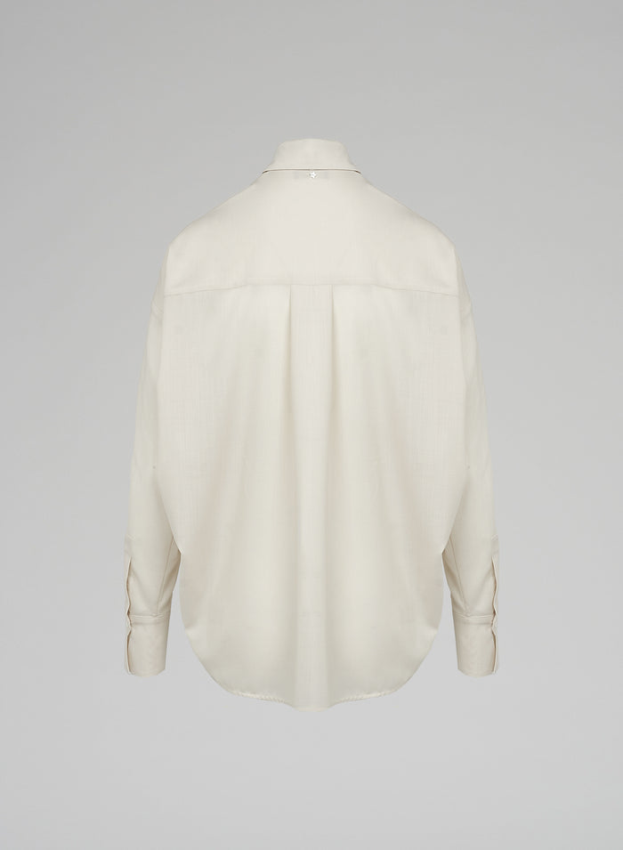 Lorena Antoniazzi CAMICIA IN LANA Fino Al -60%