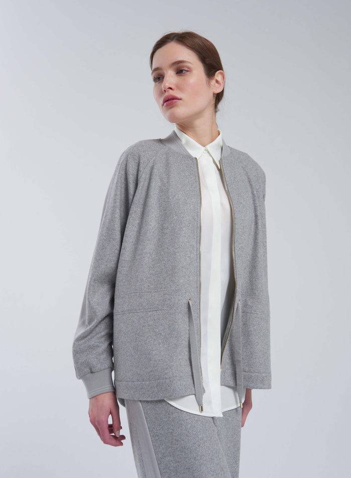 Lorena Antoniazzi FELPA IN JERSEY DI LANA Sconto