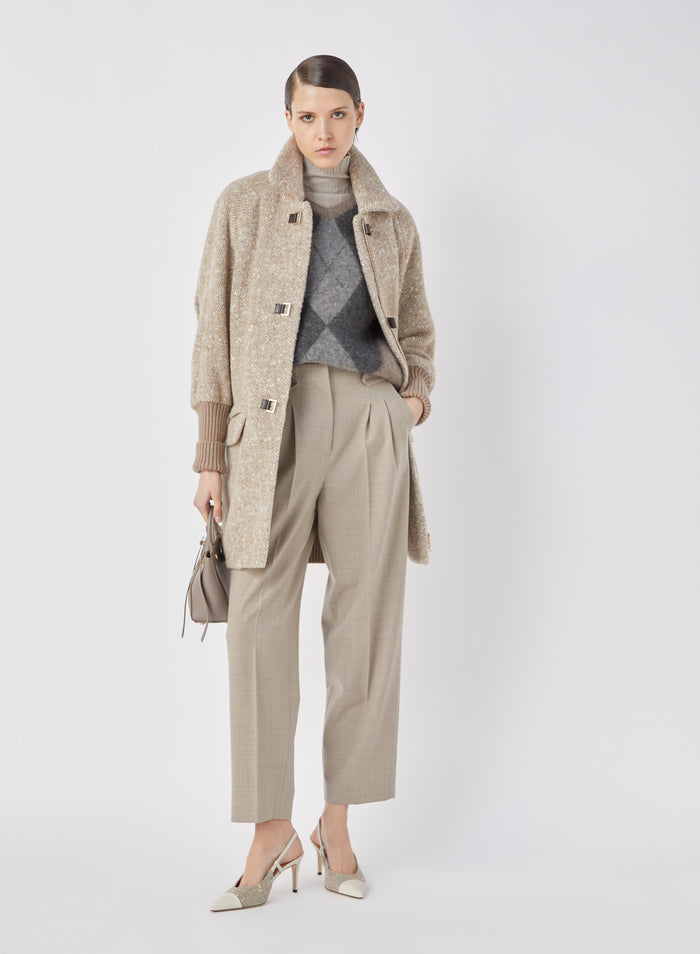 Lorena Antoniazzi SLINGBACK IN PELLE E LANA Offerte