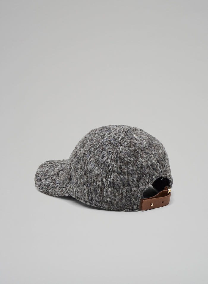 Lorena Antoniazzi BASEBALL CAP IN ALPACA E LANA Moda